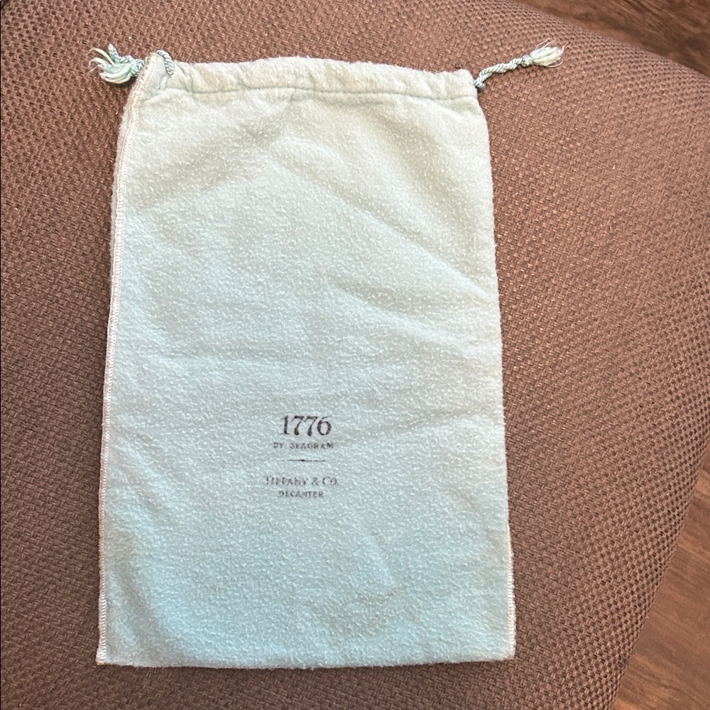 Tiffany & Co 1776 Seagrams Drawstring Pouch